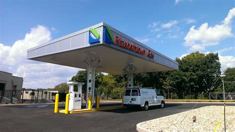 The Natural Gas Vehicle Station, operated by Trillium, offers compressed natural gas (CNG), a naturally occurring gas that consists primarily of methane.